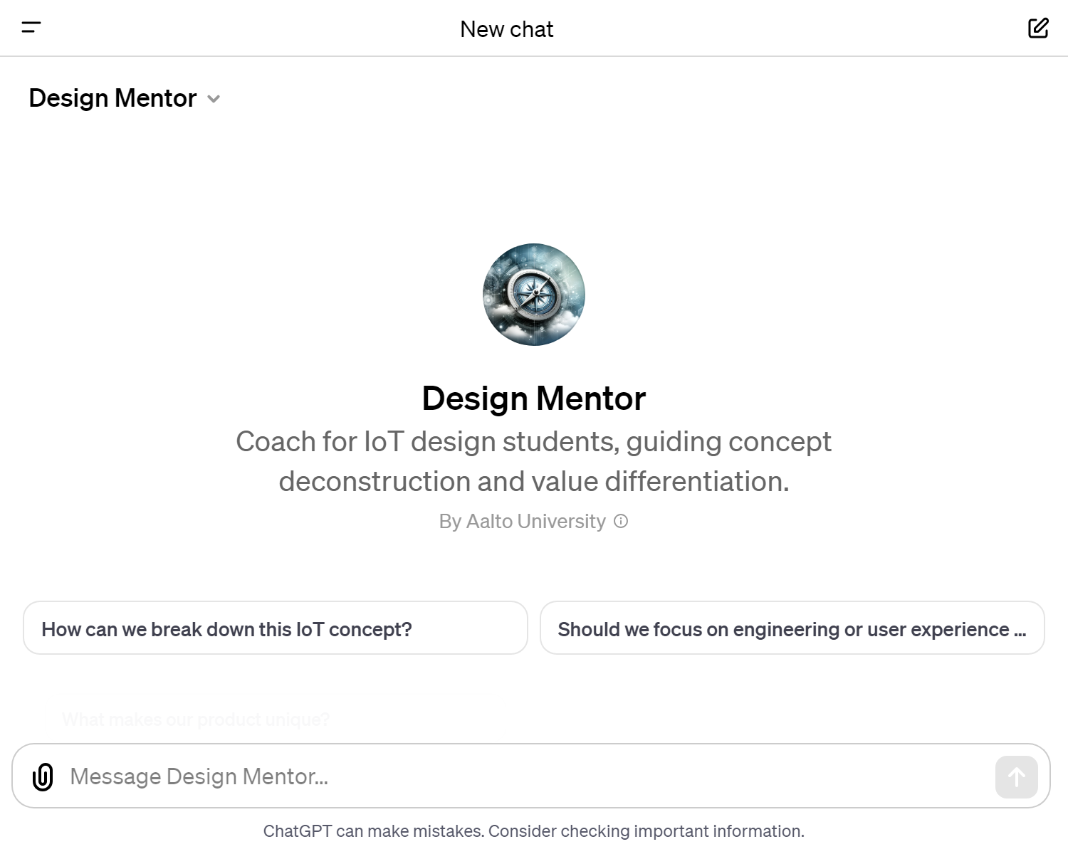 Design Mentor