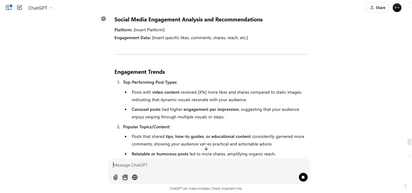 analyze audience engagement