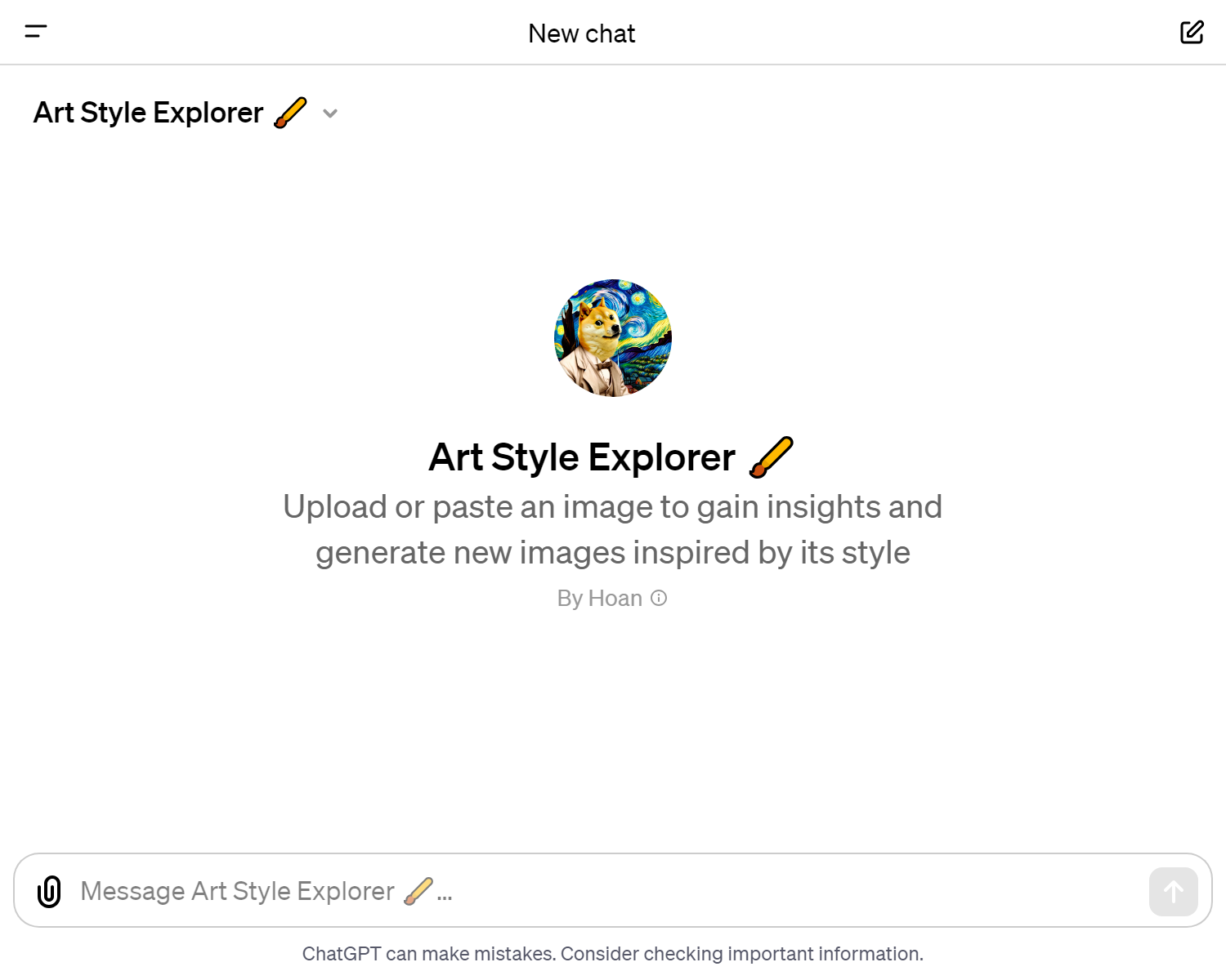 Art Style Explorer