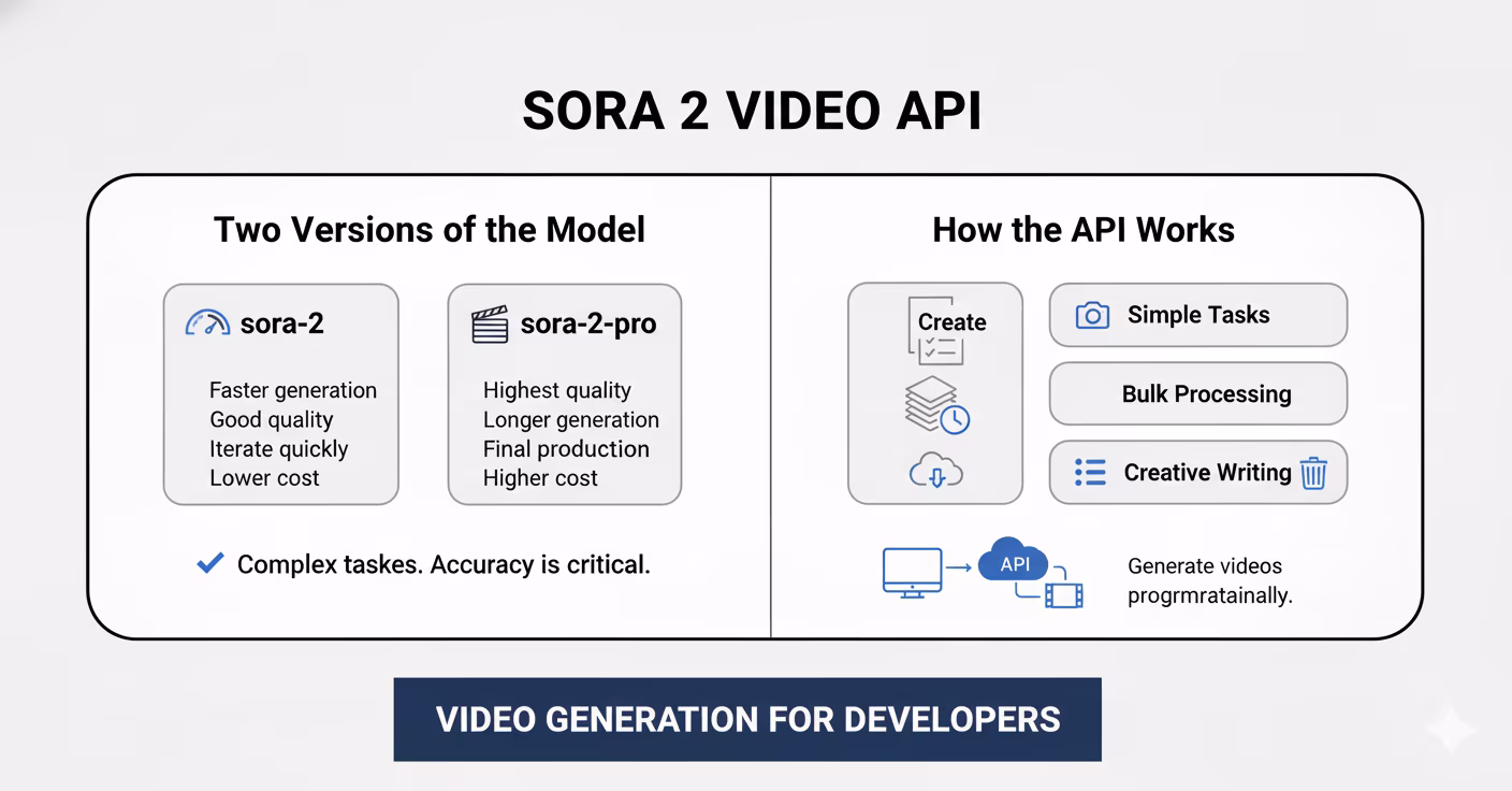 Announcement #5: Sora 2 Video API
