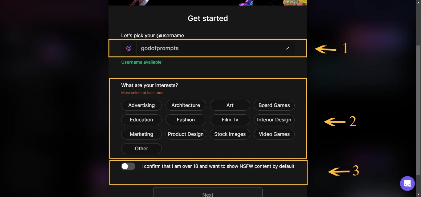Personalizing your leonardo account