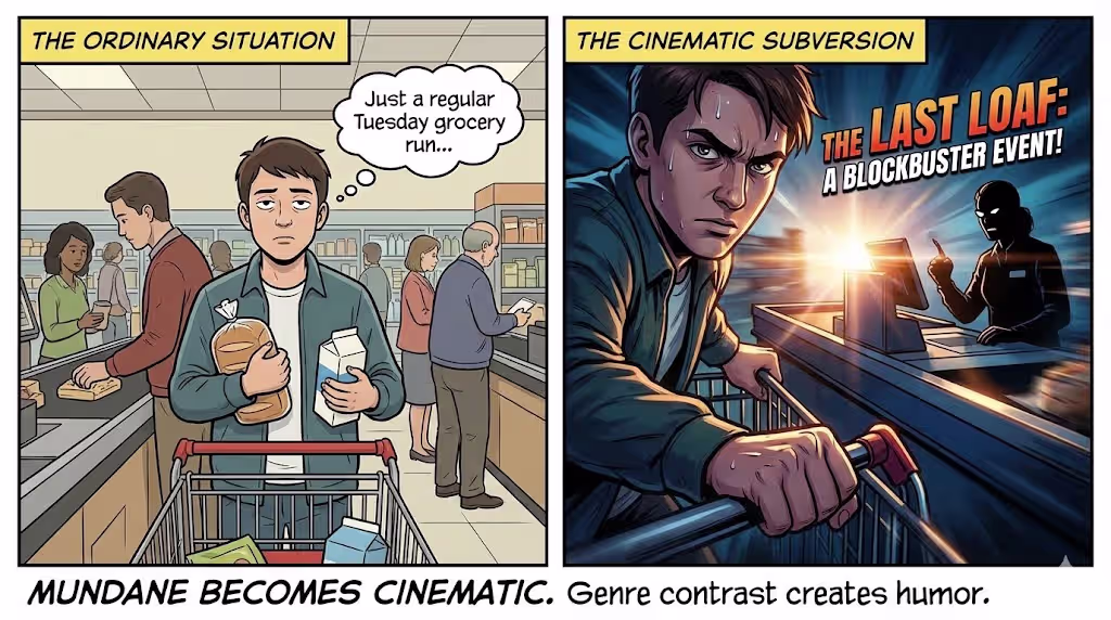 MUNDANE BECOMES CINEMATIC (Subversion)