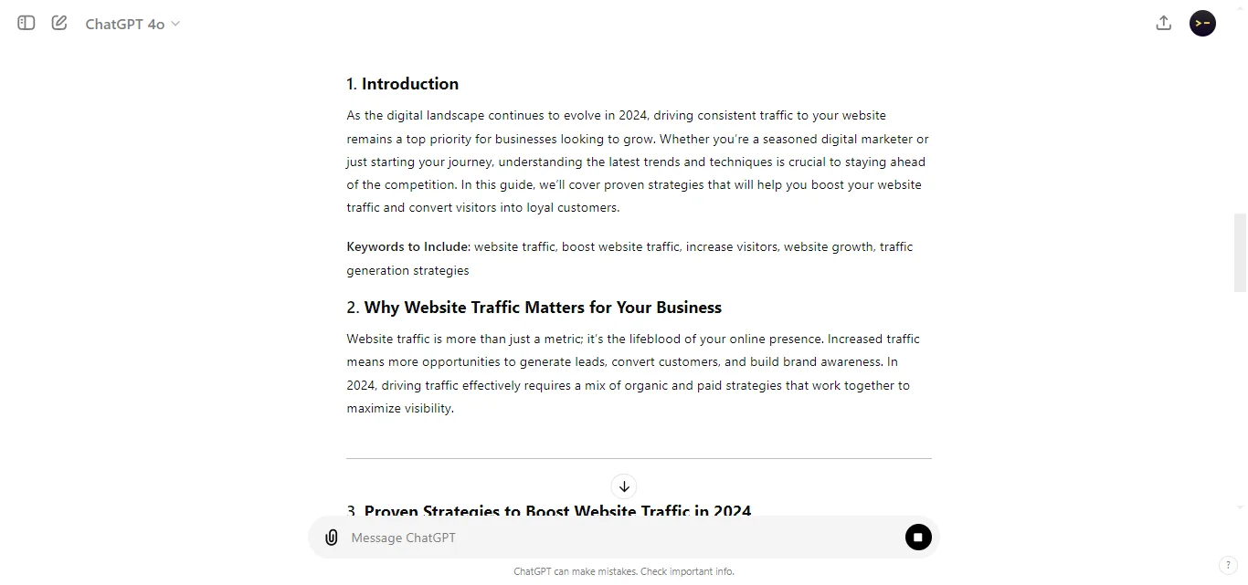 Write Blog Post