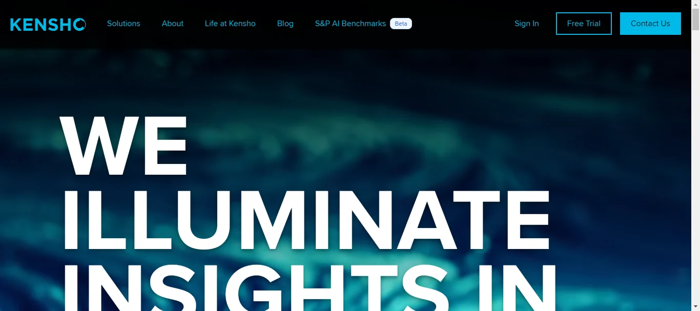 Kenshoo ai homepage