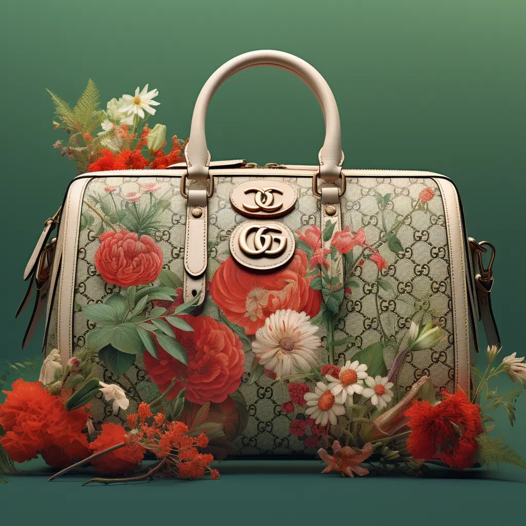 Gucci Bag Photograph Generated in Midjourney v5.2