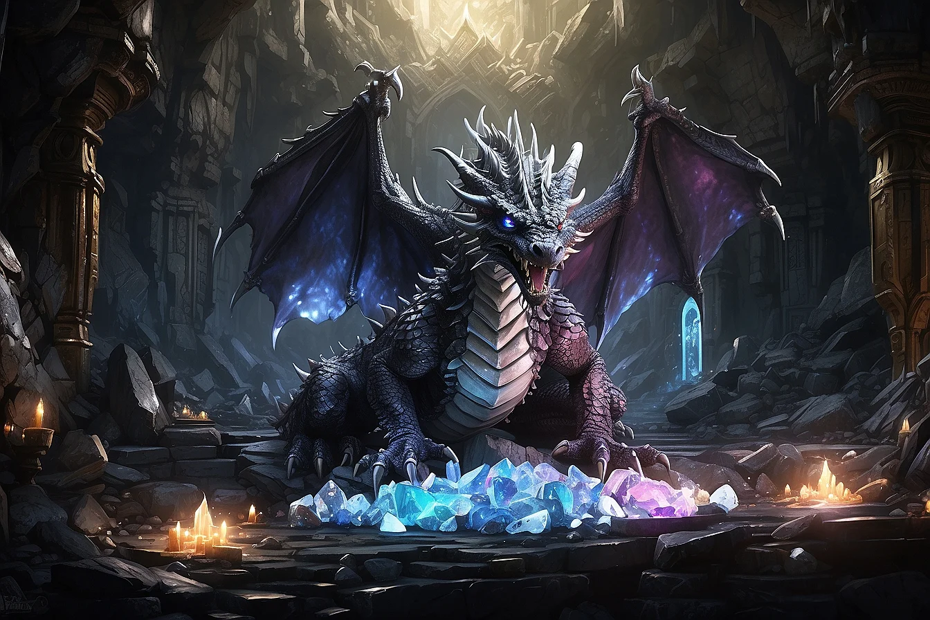 Fantasy Dragon's Cave leonardo image