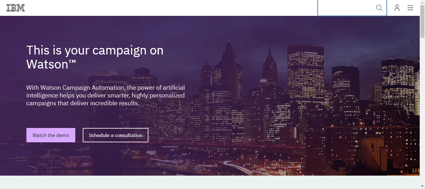 Watson Marketing Automation