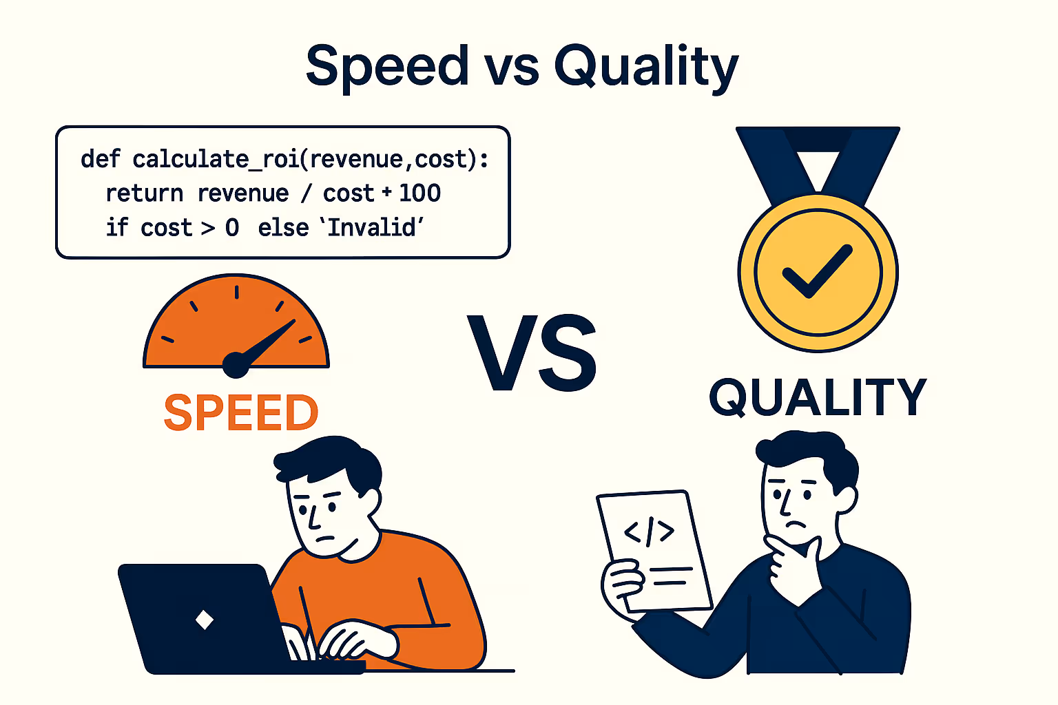 Speed vs Quality: The Developer’s Dilemma