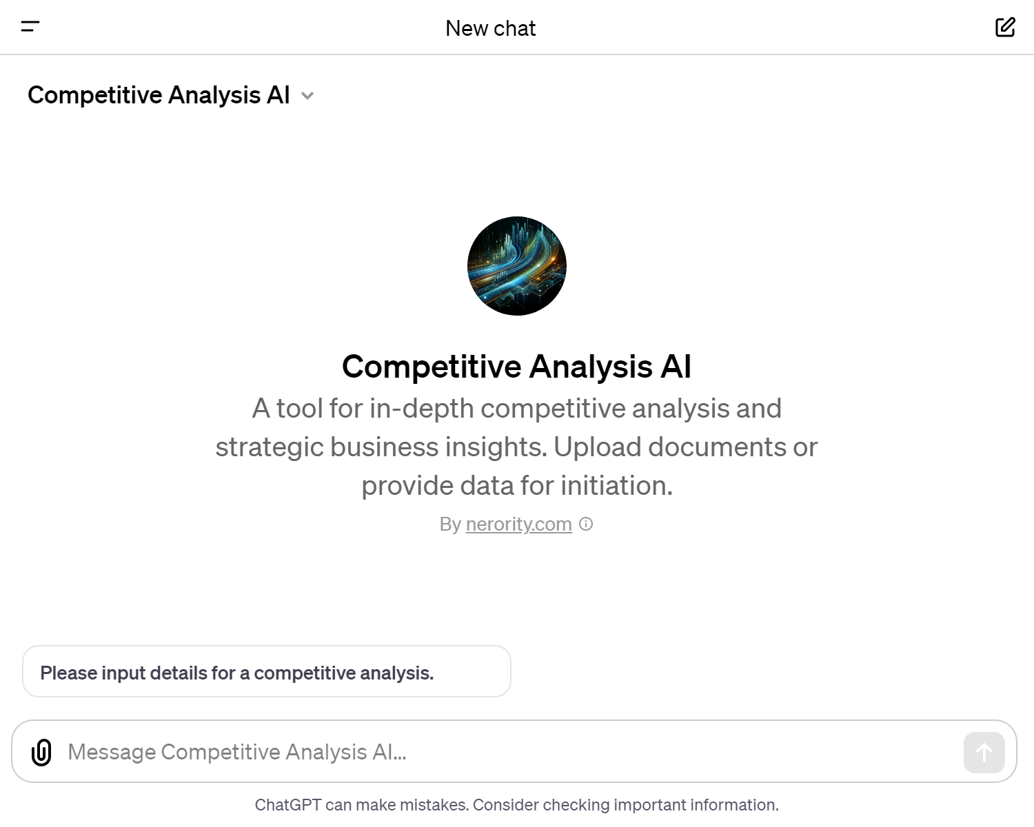 Competitive Analysis AI