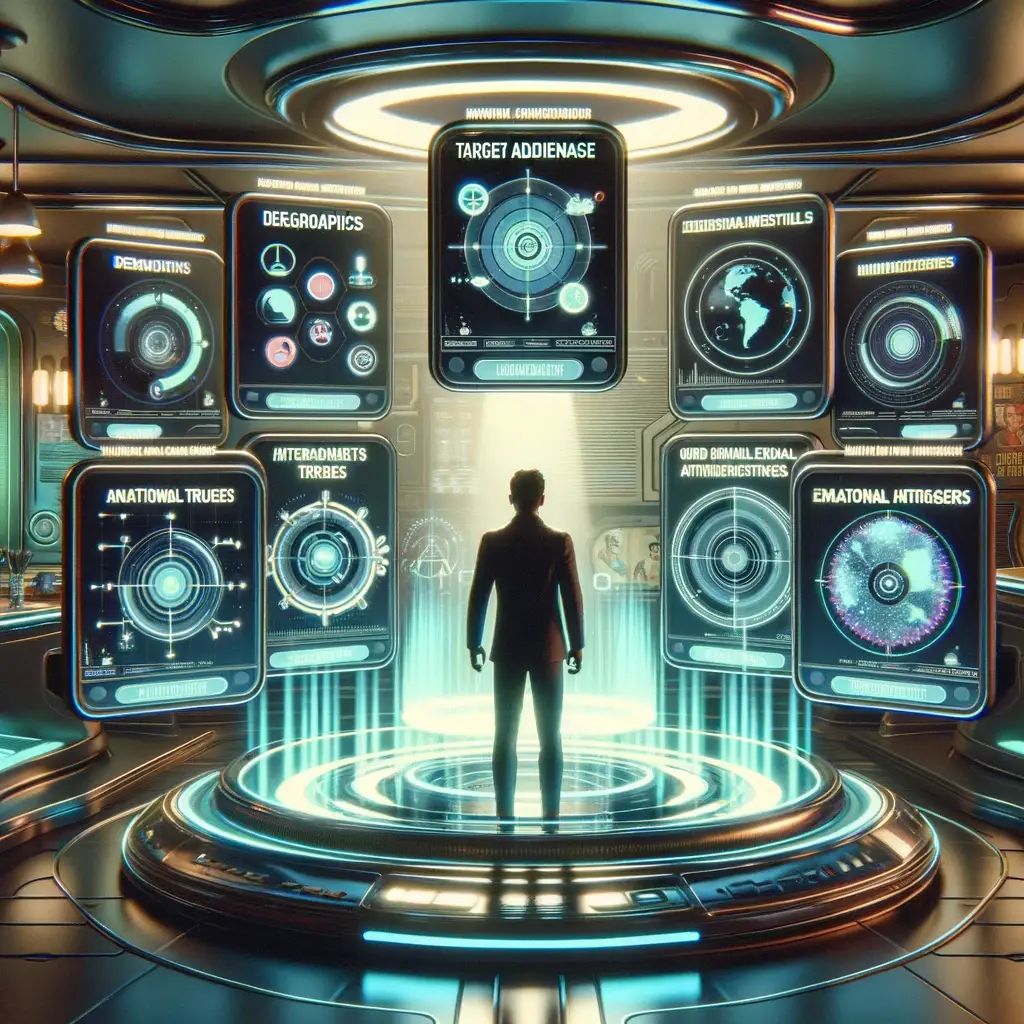 Navigating through prompt structures, image generated by DALL-E