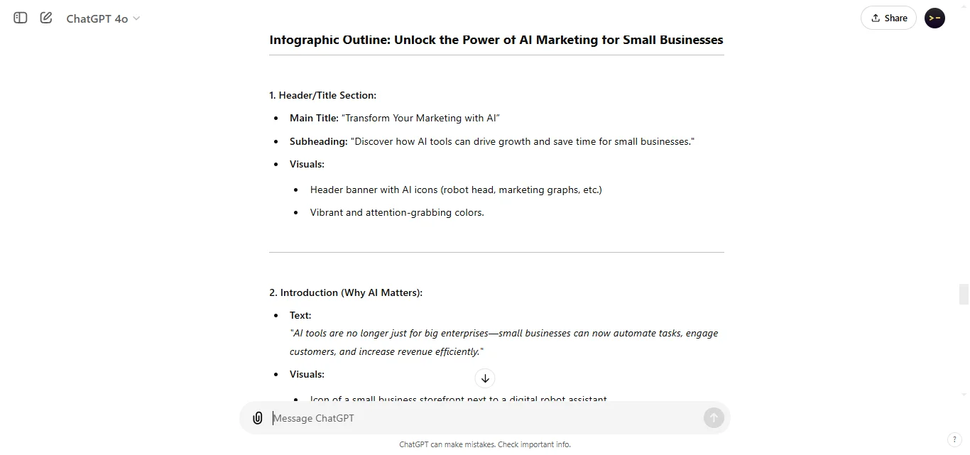 Infographic Outline