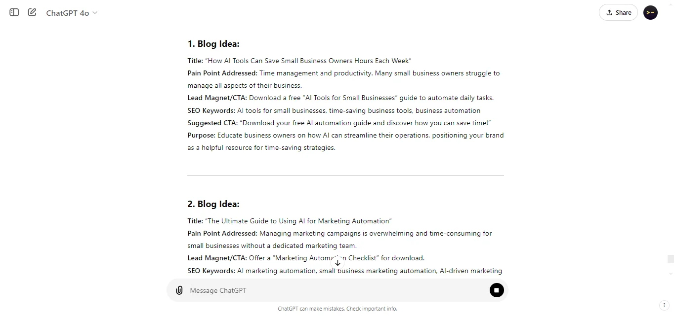 Lead-Generating Blog Idea