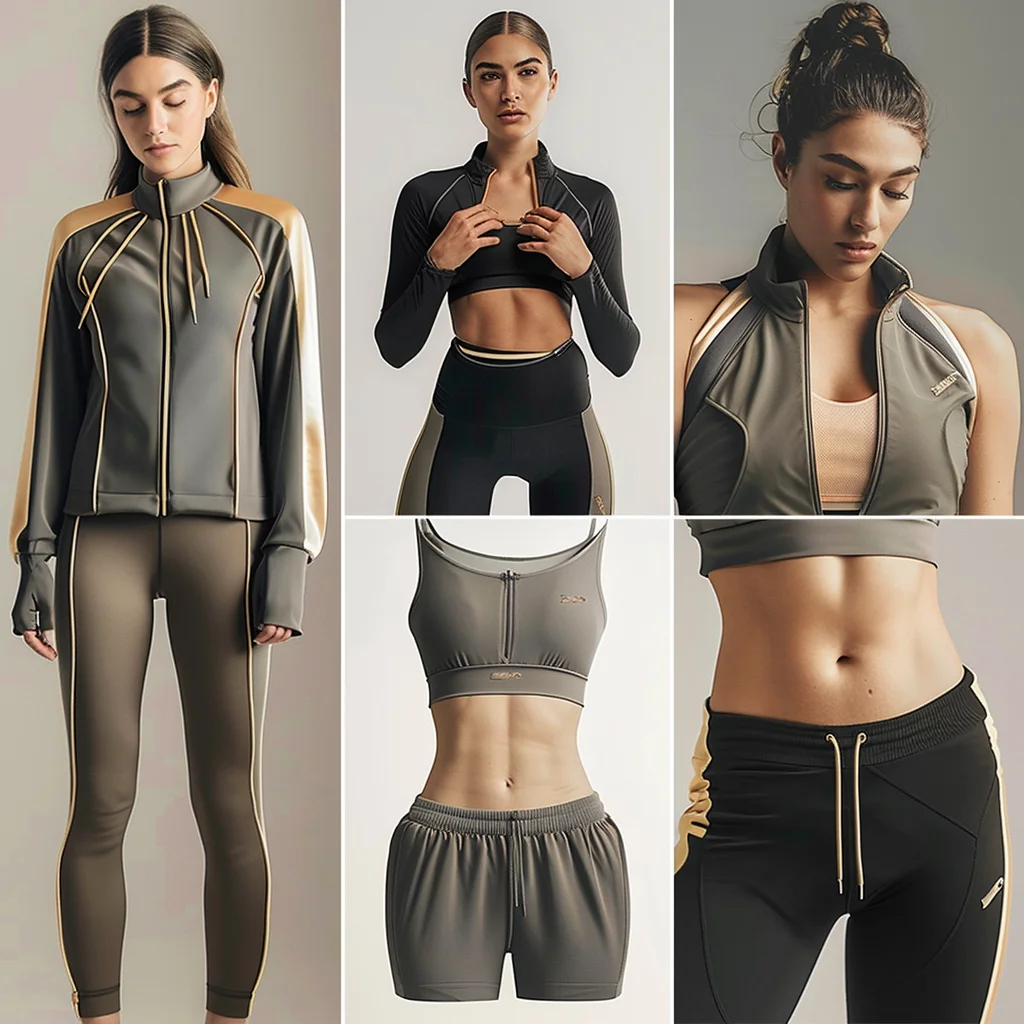 Luxurious Sporty clothes