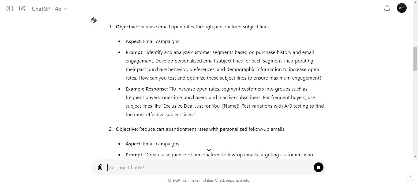 Creating Personalized Marketing Campaigns