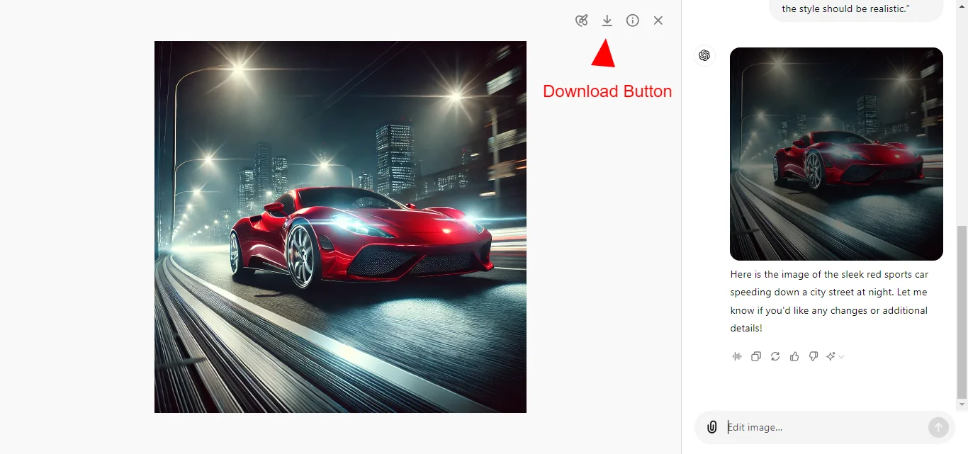 download button