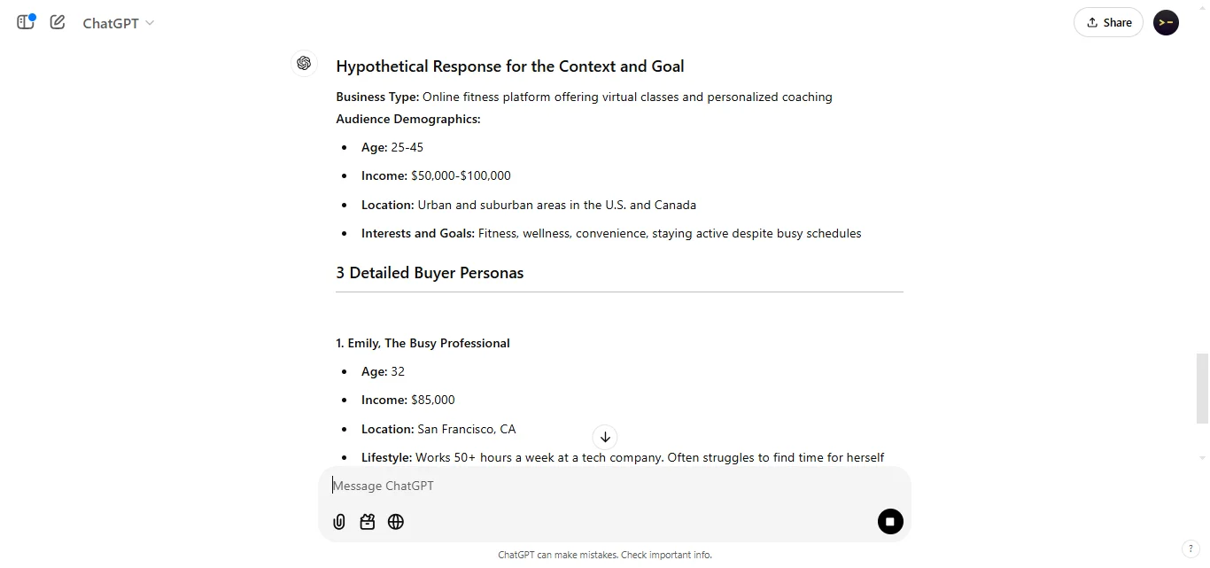 Create Buyer Personas