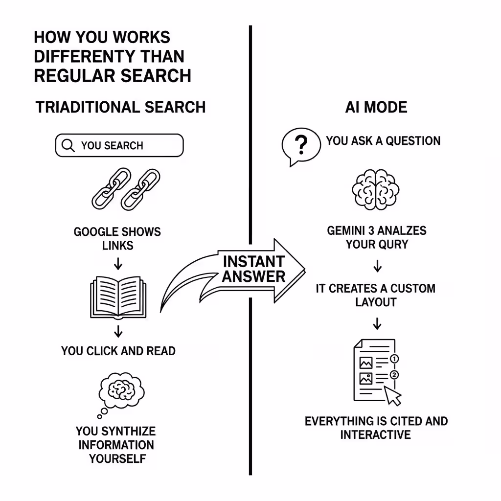 How It Works Differently Than Regular Search