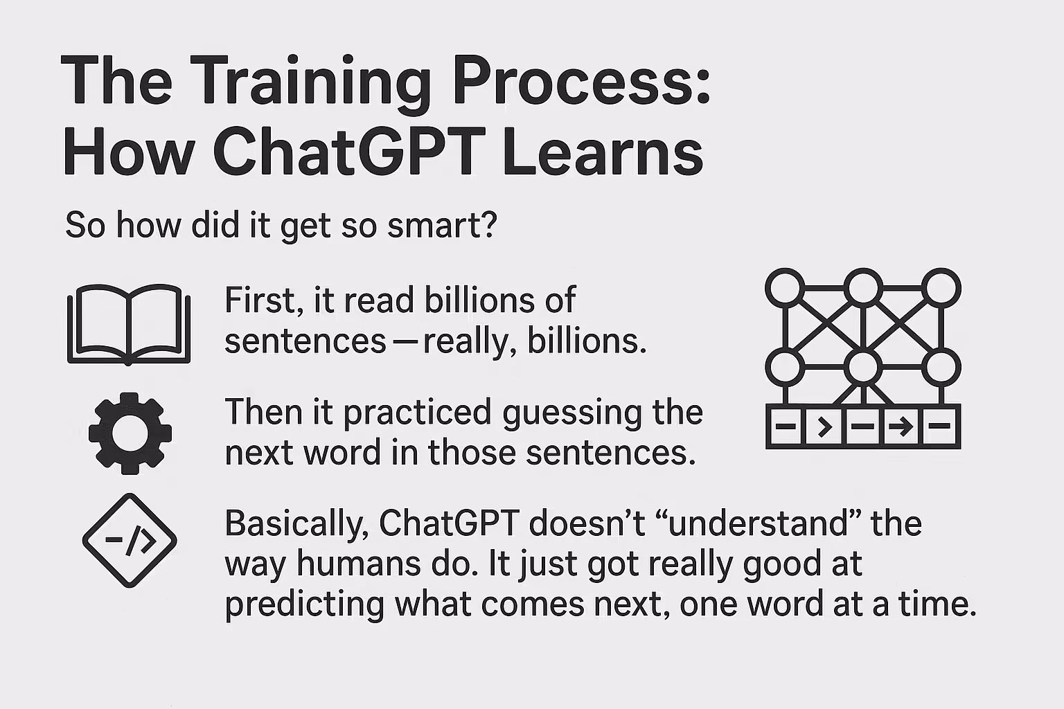 The Training Process: How ChatGPT Learns