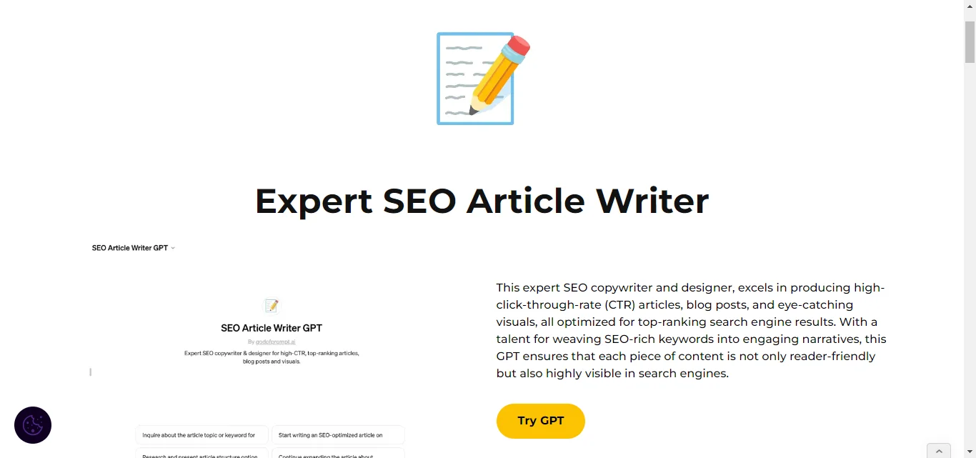 Expert SEO Article Writer