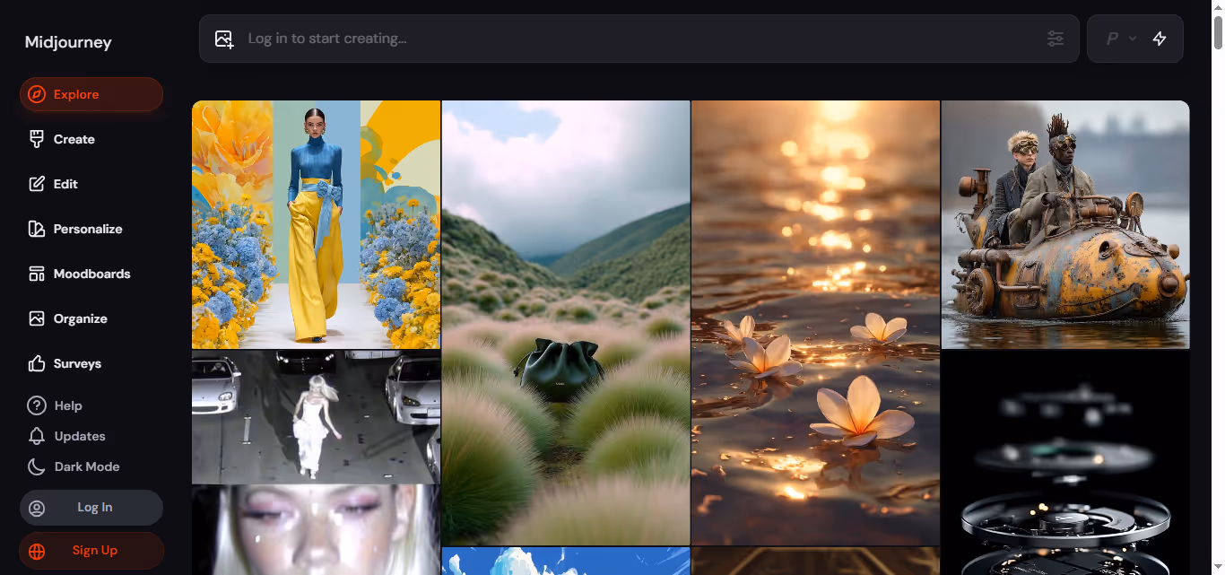 Alternatives for Artistic Creativity