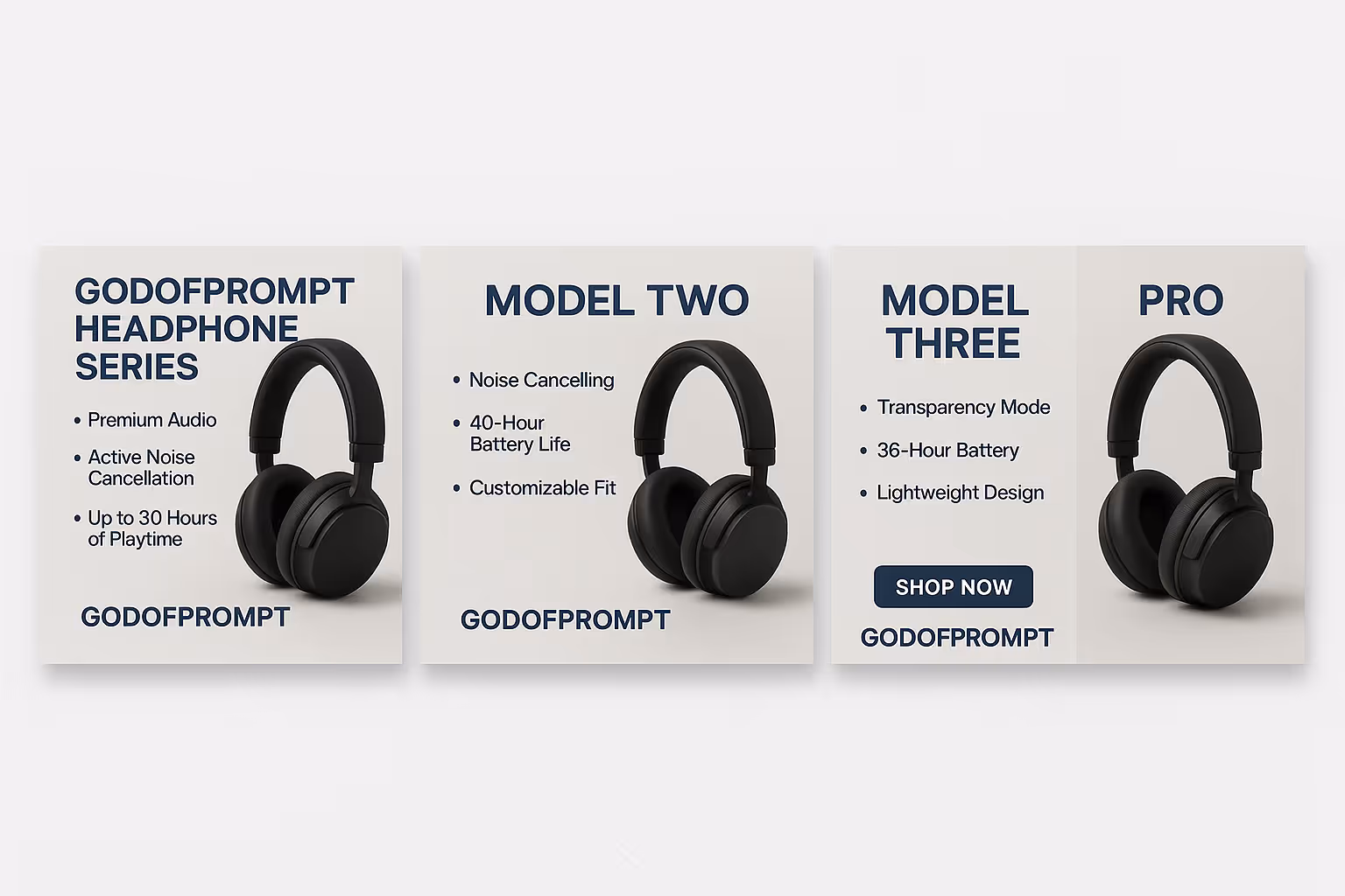 Prompt for Carousel Product Images