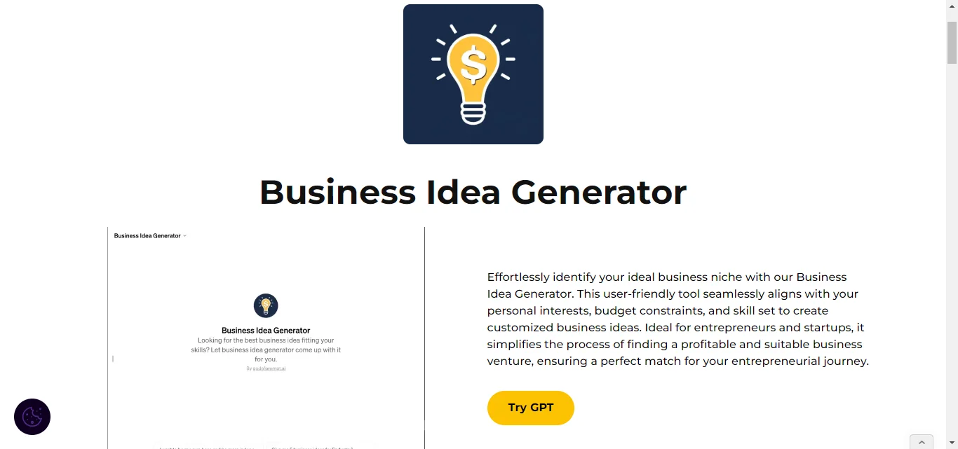 Business Idea Generator