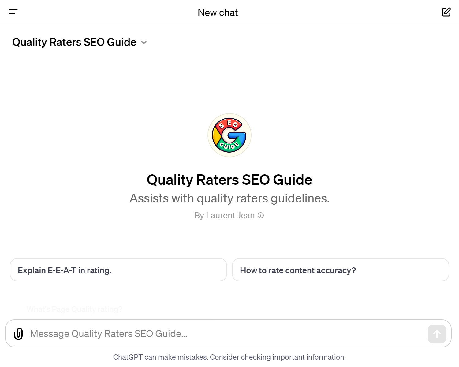 Quality Raters SEO Guide