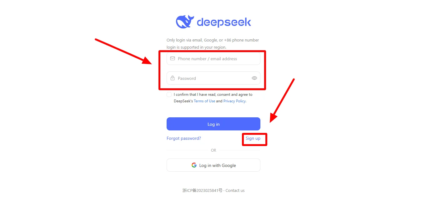 Sign Up or Log In