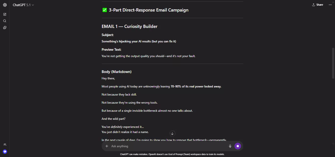 1. Build a 3-Email Sales Campaign That Actually Converts