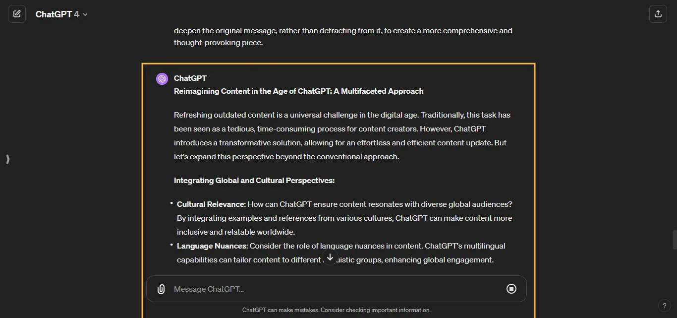 New Perspectives ChatGPT Prompt