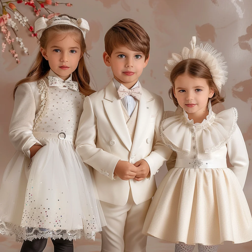 Stylish and fancy clothes designed for kids