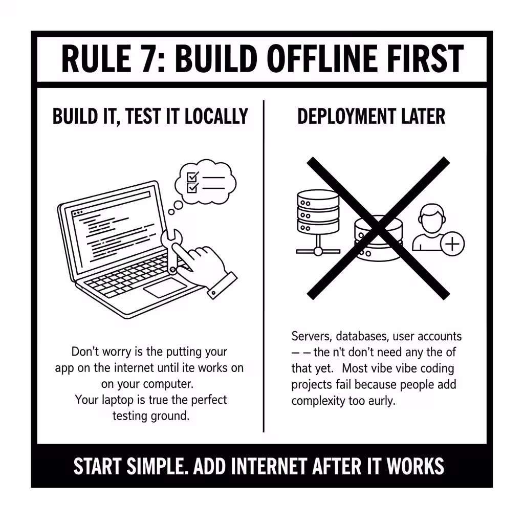 Rule 7: Build Offline First