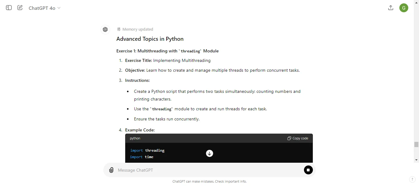 Advanced Topics in Python
