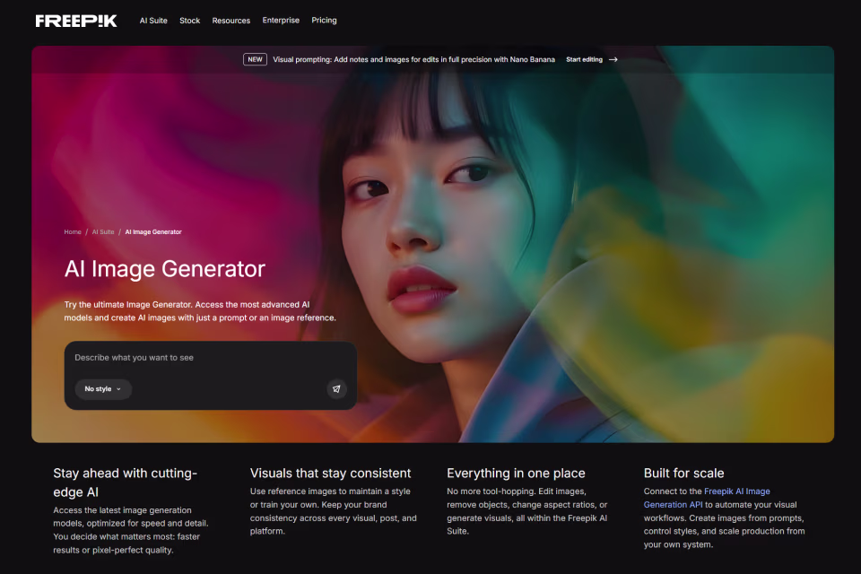 Freepik AI Image Generator