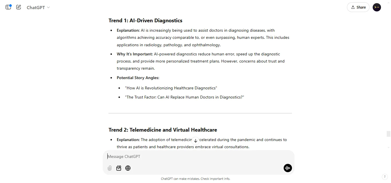 Identify Key Trends