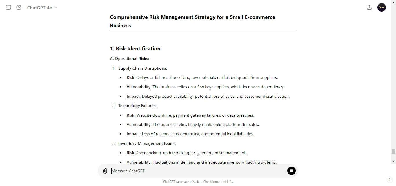 Risk Management