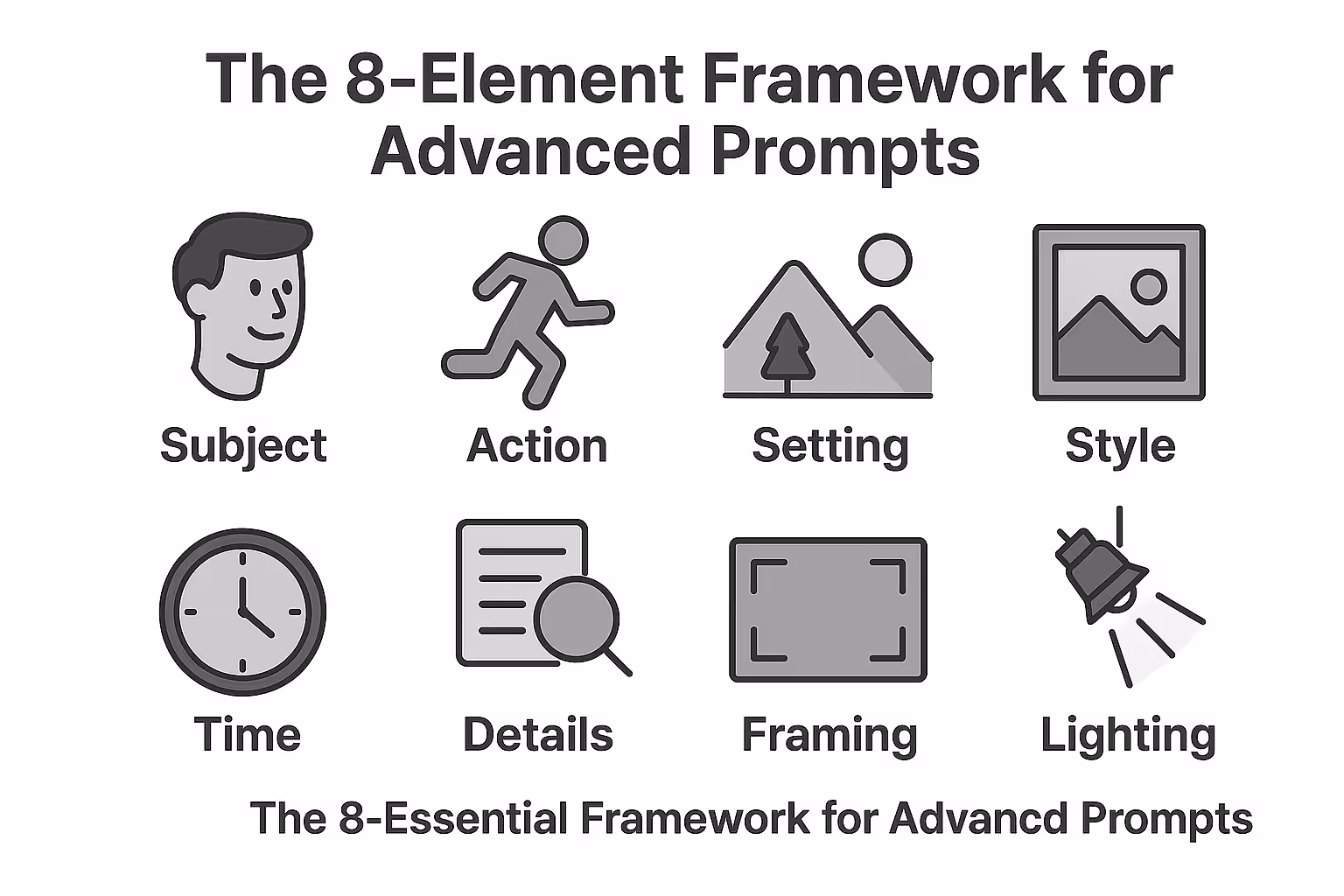 The 8-Element Framework for Advanced Prompts