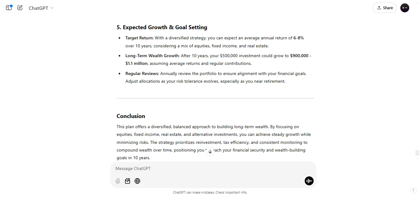 Plan for Long-Term Wealth Building