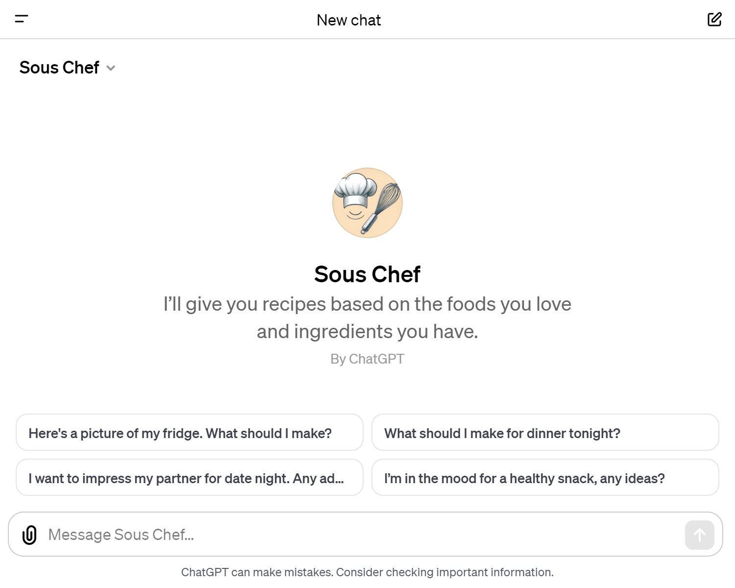 Sous Chef