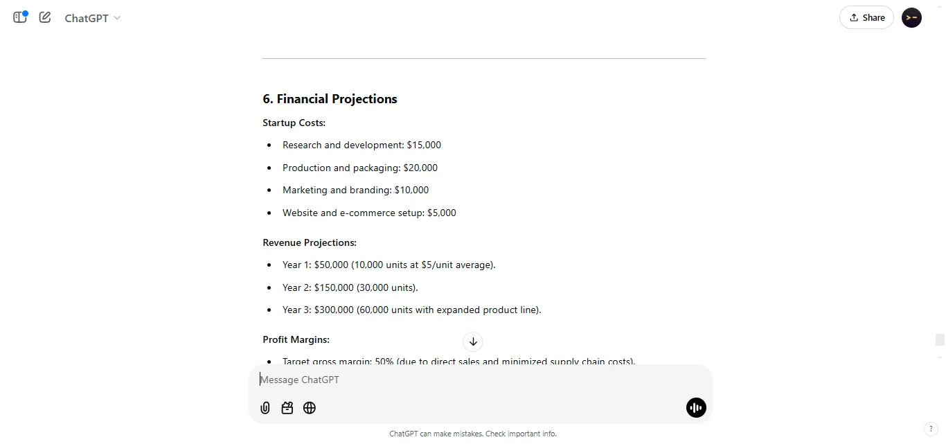 Calculate Startup Costs