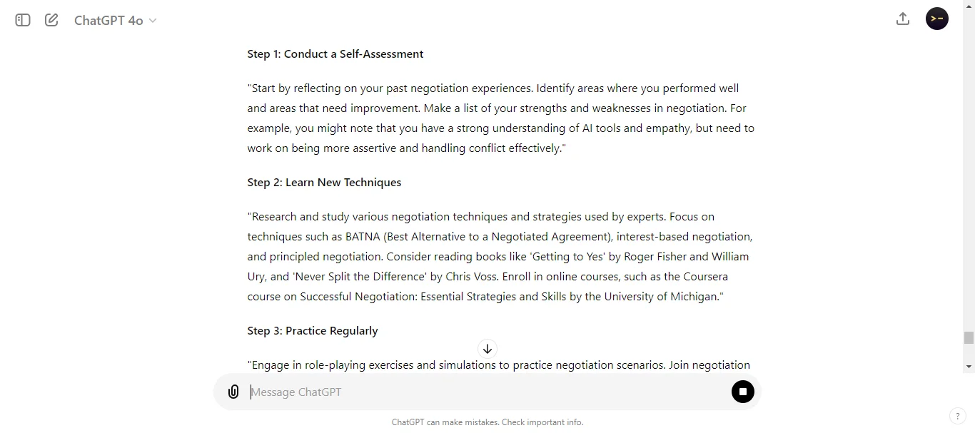 Improving Your Negotiation Skills