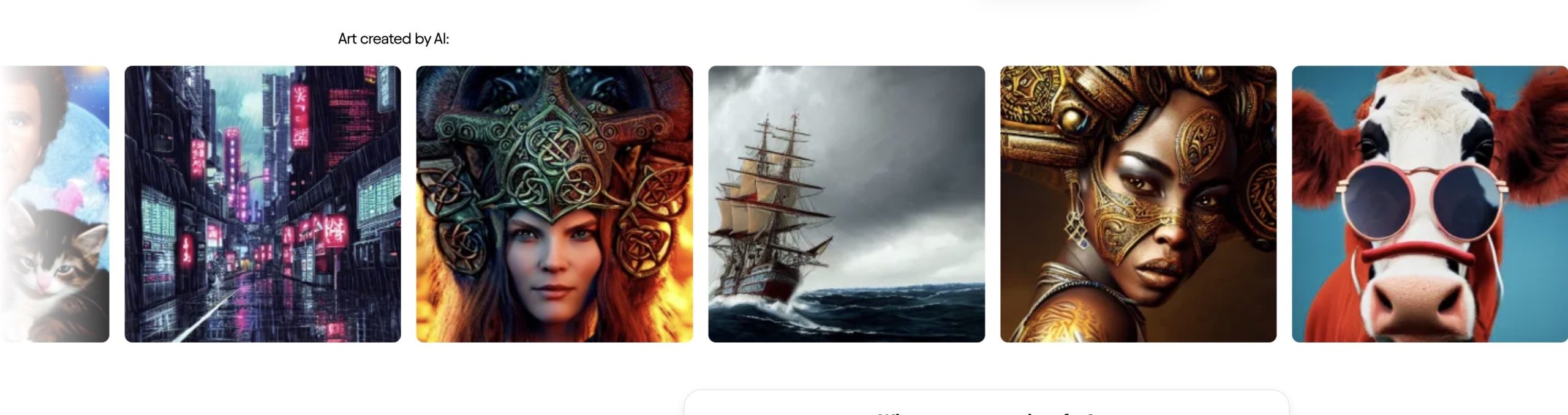 Demo AI Art Images Generated by Jasper.ai