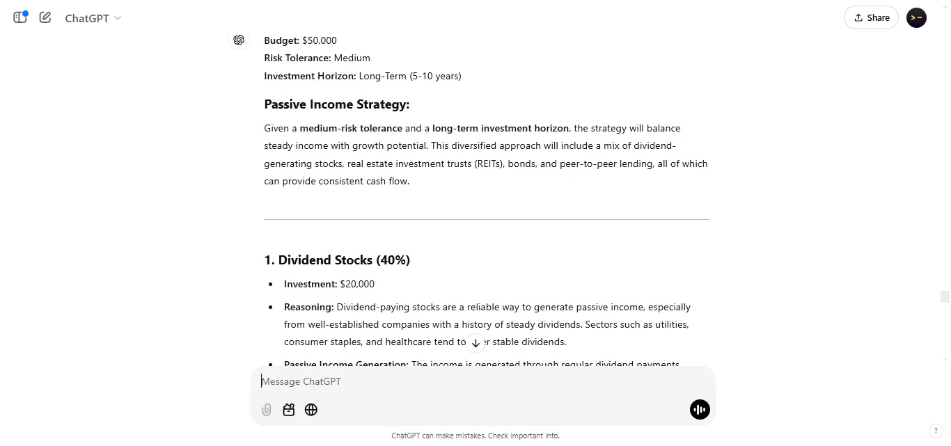 Develop a Passive Income Strategy