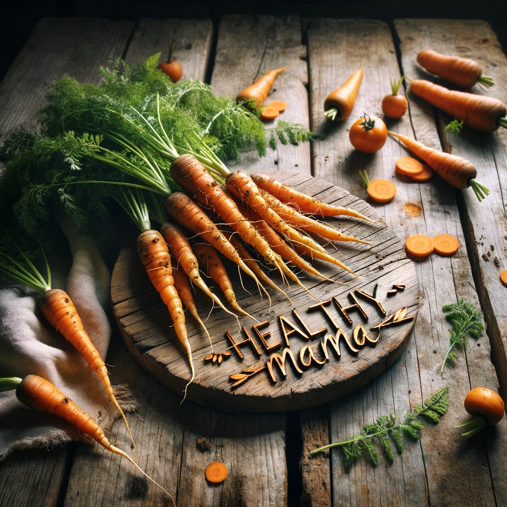 Crisp Carrots DALL-E 3 Generated Image