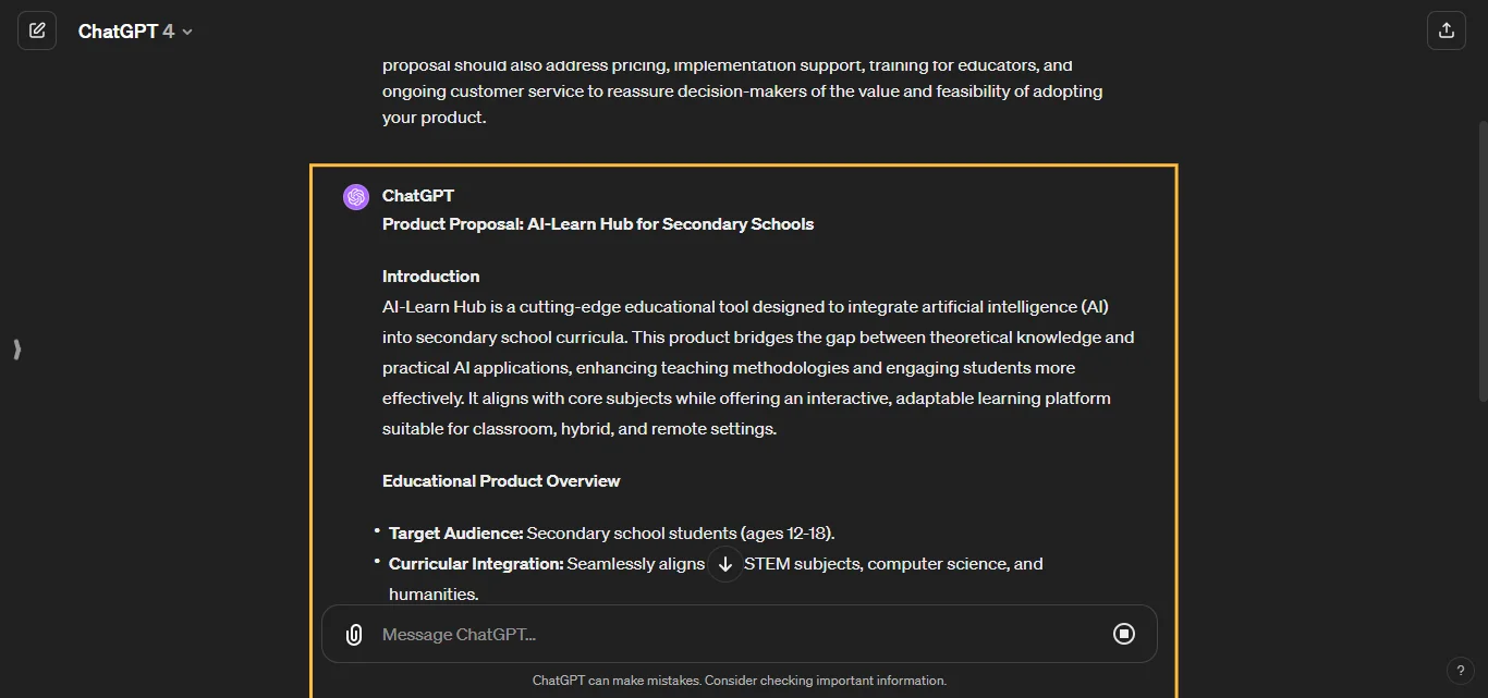 Develop Educational Materials for Schools ChatGpt Prompts