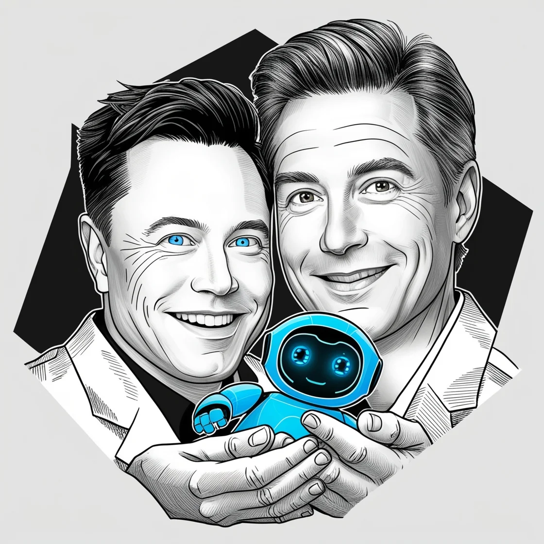 Elon Musk and Sam Altman. 