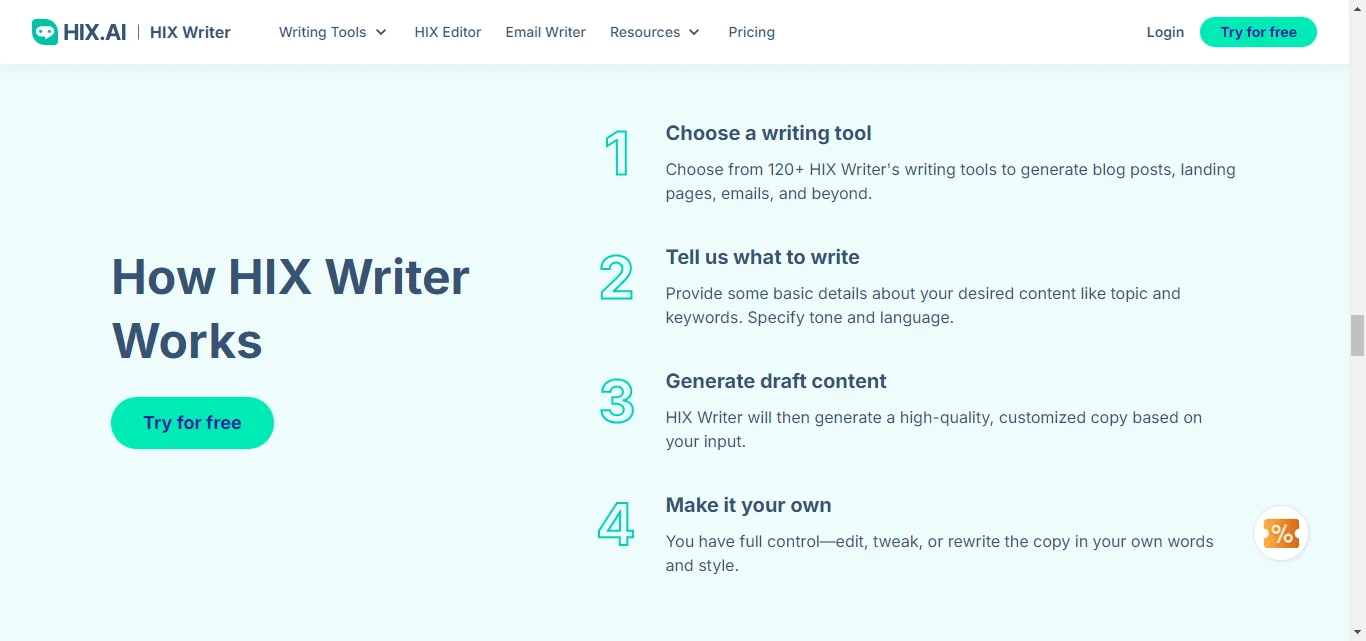 How to Get Started with HIX Writer