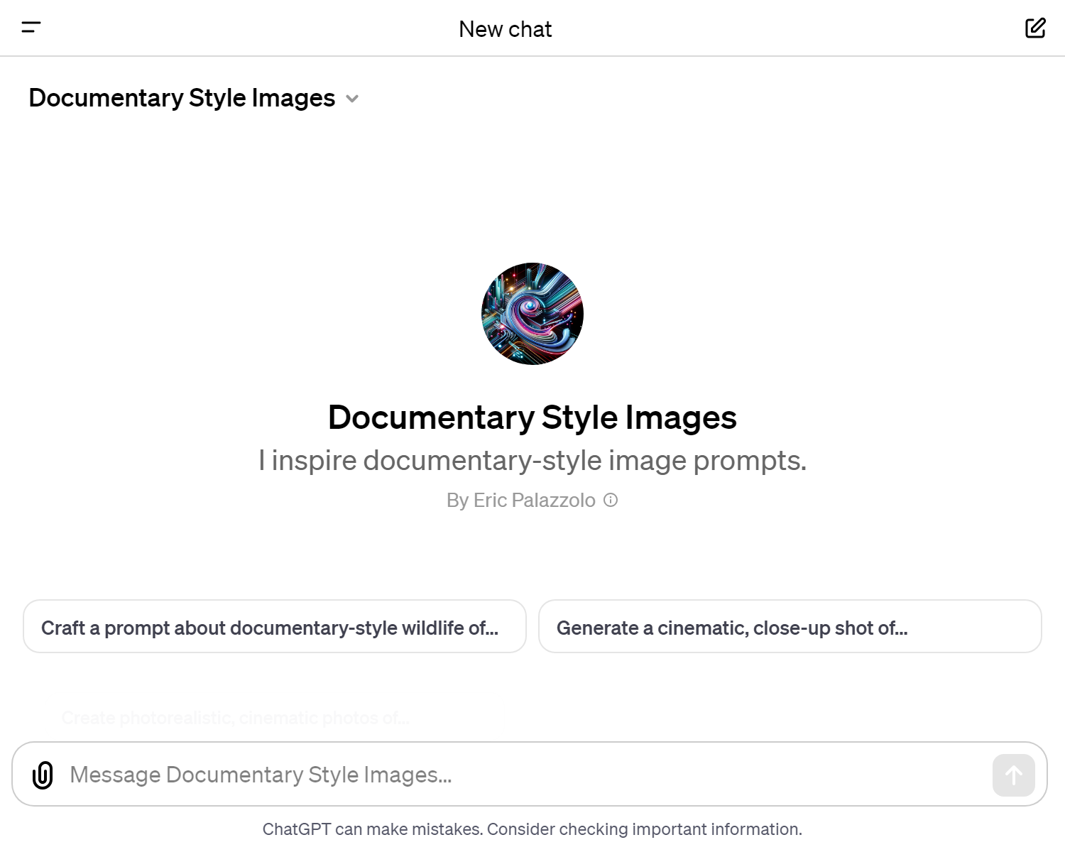 Documentary Style Images