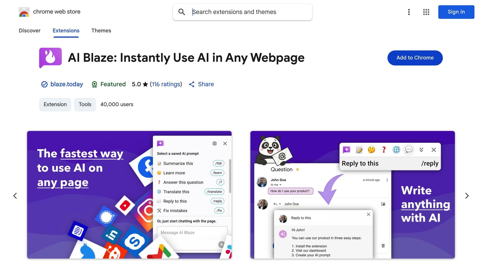 AI Blaze