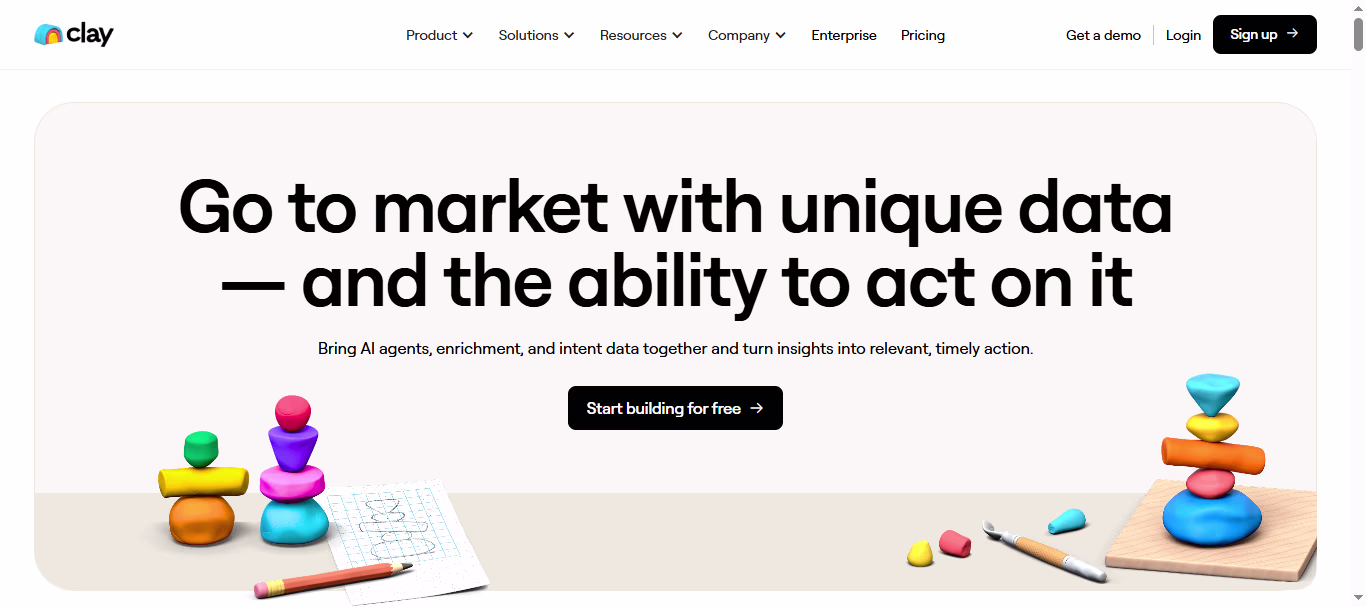 2. Clay – The Smart Data Enrichment Platform